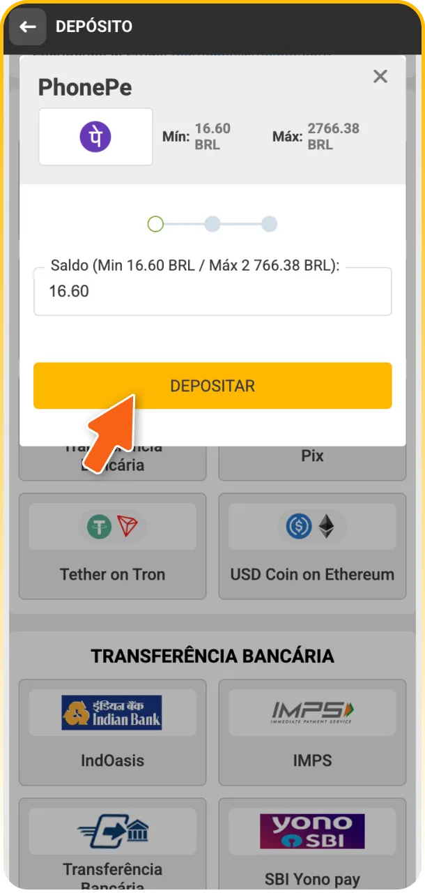 Conclua o pagamento na Melbet e receba o bônus do código promocional.